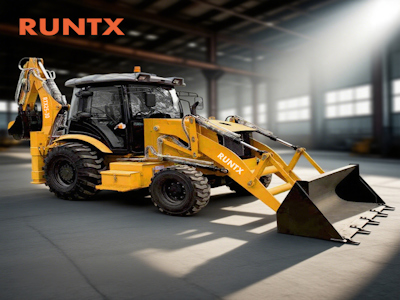 Лидер Продаж,Компактный Экскаватор-погрузчик Runtx С Роскошной Кабиной