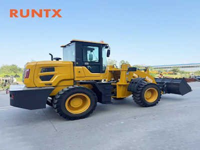 Мини-погрузчик Runtx 2 Тонны 2,5 Тонн 4x4 Гидравлический Фронтальный Погрузчик С Многофункциональными Аксессуарами