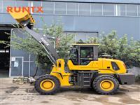 Runtx 2,5 Тонн Сельскохозяйственная Строительная Ковшовая Техника Компактный Многофункциональный Мини-погрузчик