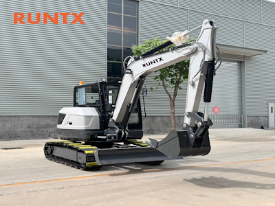 Runtx Новый 6,5 Т Мини Гусеничный Экскаватор С Двигателем Yanmar